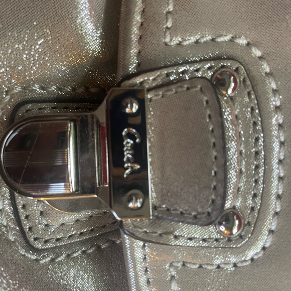 Authentic Coach Metallic Purse!!! #078 - Picture 5 of 5